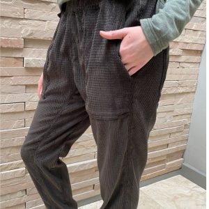 Choc Corduroy Panelled Pant