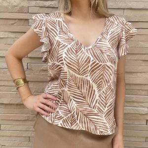Cass Frill Blouse