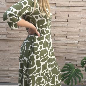 A line Maxi Shirtdress