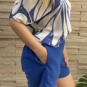 Linen Rayon Smart Shorts